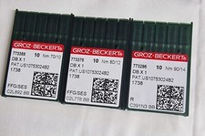 10pc Organ Needles Industrial Sewing Machine DBX1 Juki 16X231 80/12 Round J/SES