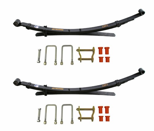 Pair rear leaf - springs, with