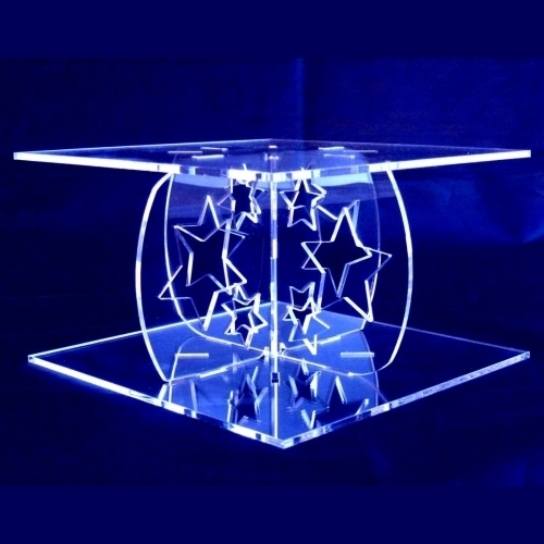 Stars square pillars wedding - square,