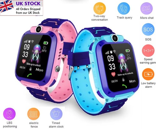 Kids smart watch camera gps - watch,