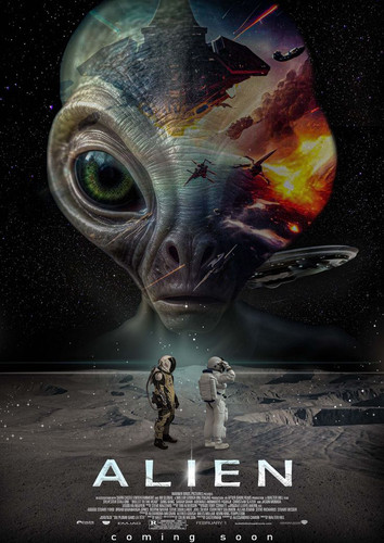 Alien fan concept poster - fan,