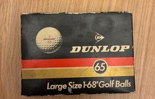 Dunlop 65 Vintage Golf Balls