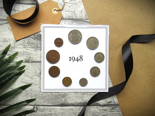 1948 mounted presentation gift - 1948,