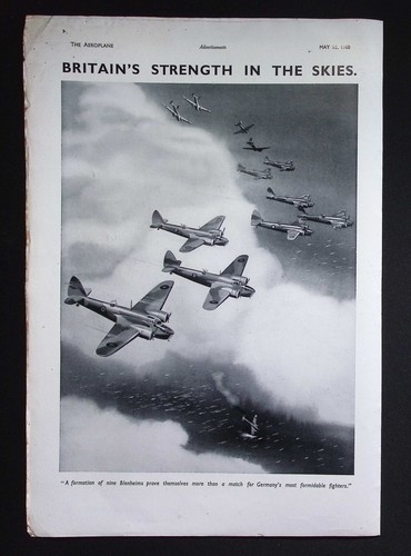 Original 1940 advert bristol - 1940,