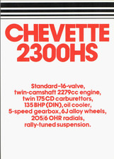 Vauxhall Chevette 2300 HS