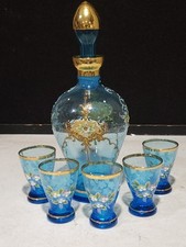 Bohemian Cobalt Blue Gold
