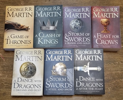Set game thrones - 7, books