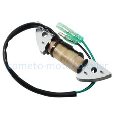Motorcycle stator coil for