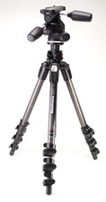 Manfrotto 190CXPRO4 Carbon Fibre Tripod 15KG Max Load & Manfrotto 804RC2 Head