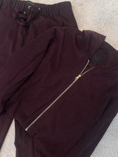 Zara Burgundy Tracksuit Set