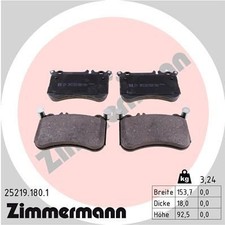 25219.180.1 BRAKE PAD SET