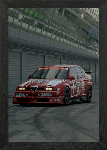 Alfa romeo 155 framed - alfa,