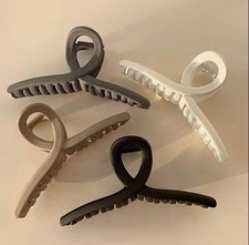 Matte Hair Claw Clips for