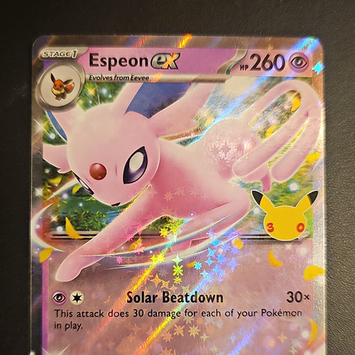 Pokémon tcg espeon 017 025 - espeon, ex