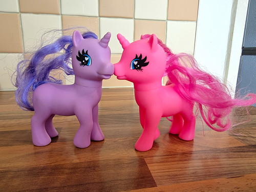 Little pony toys purple - my,