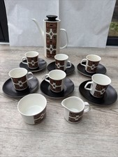 Brown Retro J & G Meakin