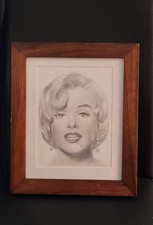 Marilyn Monroe Portrait Pencil