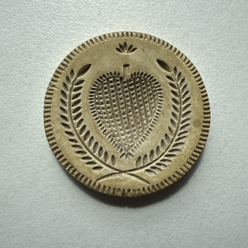 Vintage clay butter - clay, mold