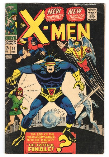 Men 1967 marvel comics - 39, vg