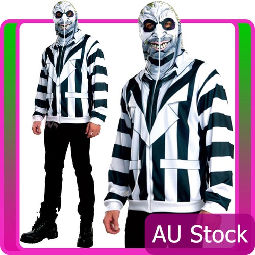 Mens beetlejuice zip up - mens, mr
