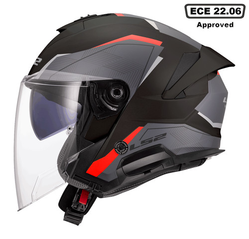 Ls2 of618 verso dual - dual, visor