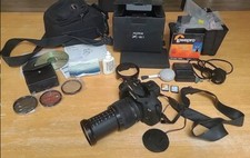 FujiFilm FinePix X-S1 12.0MP Digital Camera SLR Bridge carry case 3 lenses 3 SDs