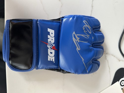 Fedor emelianenko signed pride - fedor,