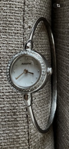 Accurist ladies watch silver - ladies,
