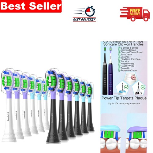Pack toothbrush heads for - 12,