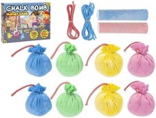 Chalk Bomb Target Game for