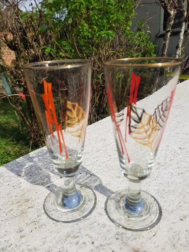 Vintage drinking glasses - 2,
