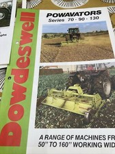 Dowdeswell Powavator  70-130 Series 4 Page  Sales brochure
