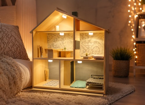 Dollhouse miniature led - miniature,