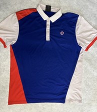 IJP design Ian Poulter golf polo shirt Blue  Size Large