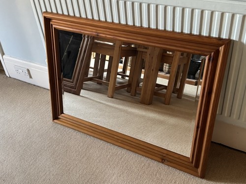 Mirror pine with bevelled - mirror,