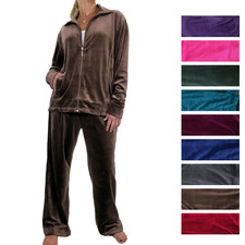 Ladies Plus Size Velour