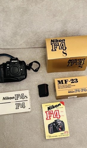 Nikon f4s 35mm with - mb-21, grip