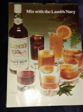 CAROLINE MUNRO Lamb's Navy Rum