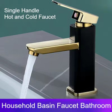 Basin Mixer Tap | Stainless Steel& Polyethylene Hot & Cold Single Handle Faucet