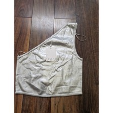 New Zara Silver Metallic