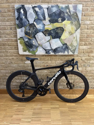 Cervelo road bike black - s5,