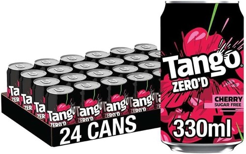 Tango cherry cans - cans, sugar
