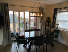 Next Oak & Glass 6 Seater