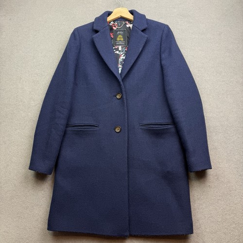 Joules tweed coat wool - joules,
