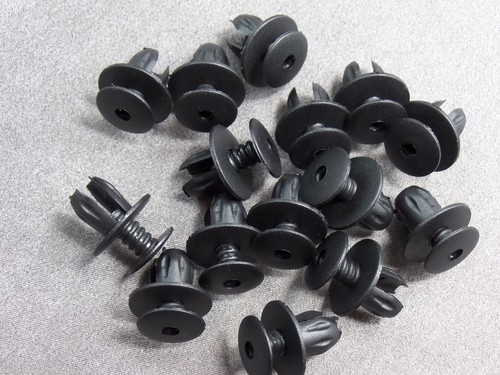 10x fastening clips for - clips, vw