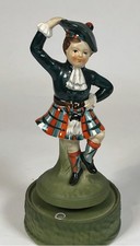 A Vintage Porcelain Music Box