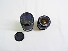 Joblot Vintage lenses OM  mount x2  (Olympus)  52mm- Thames Hospice
