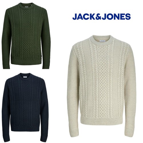 Jack jones mens cable - jack,
