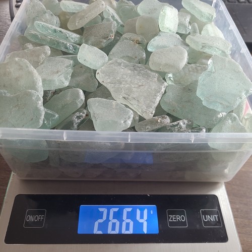 6kg flat sea - glass, rough