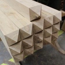 Oak posts fence post - fence,